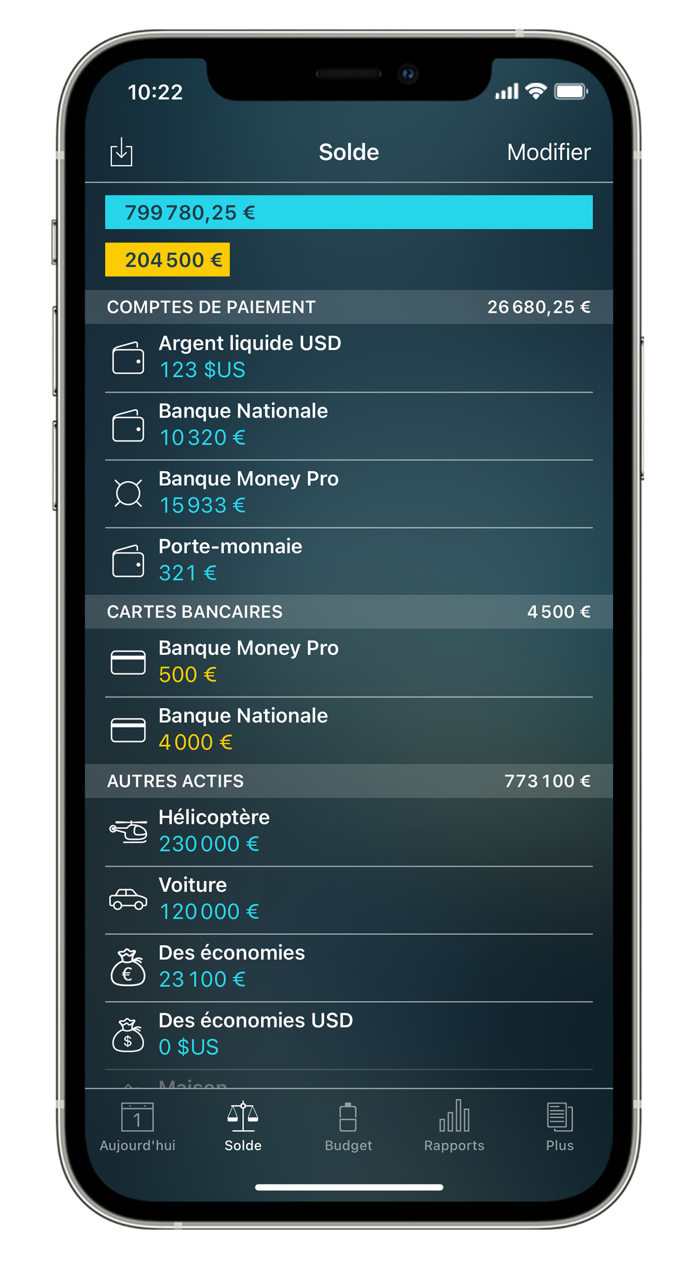 Money Tracker for iPhone and iPad - Registre de chéquier